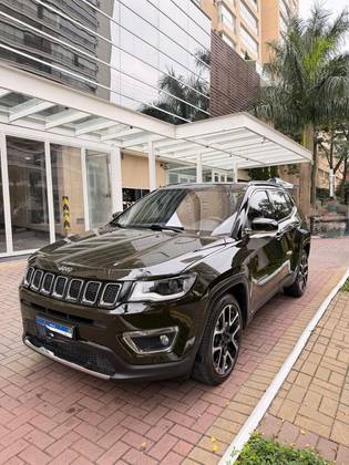 JEEP COMPASS 2.0 16V FLEX LIMITED AUTOMÁTICO JEEP COMPASS 2.0 16V FLEX LIMITED AUTOMÁTICO